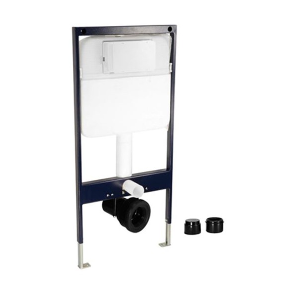 Pneumatic Single Piece Slim In-wall Cistern