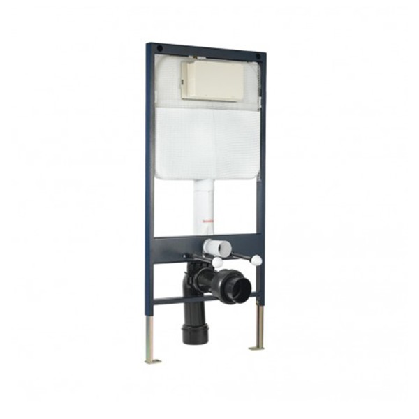 Pneumatic Single Piece Slim In-wall Cistern Body