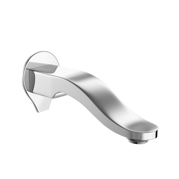 Tiaara Bath Spout with Wall Flange